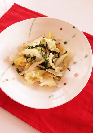 キャベツとしらすの炒め物-レシピのメイン写真