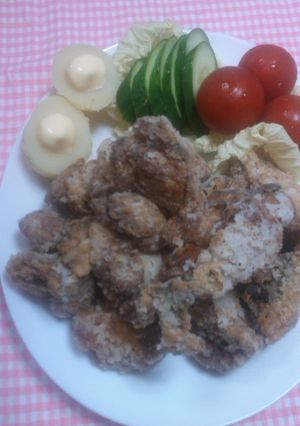 カリッとジューシーな我が家の唐揚げ-レシピのメイン写真