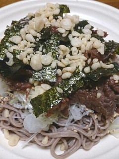 ピリ辛♪ラー油蕎麦-レシピのメイン写真