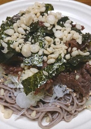 ピリ辛♪ラー油蕎麦-レシピのメイン写真