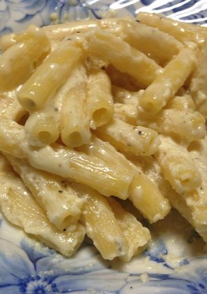 ペンネでチーズクリームパスタ-レシピのメイン写真