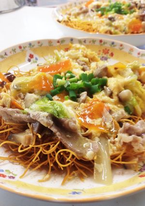 簡単　時短　掲載　リピ確定　皿うどん！-レシピのメイン写真