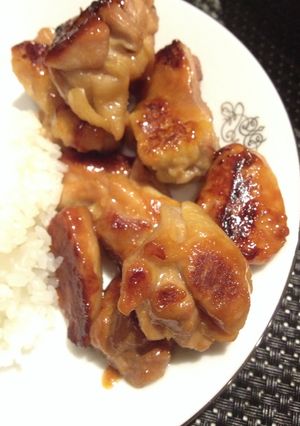 材料これだけ！鶏肉ハチミツ照焼-レシピのメイン写真