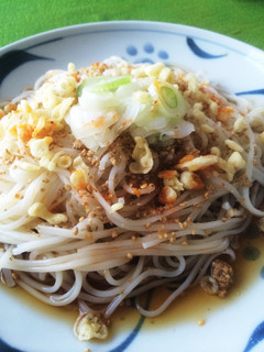 ピリ辛そうめん-レシピのメイン写真