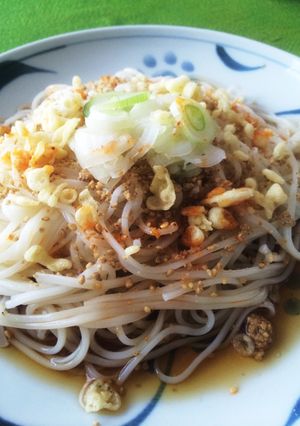 ピリ辛そうめん-レシピのメイン写真