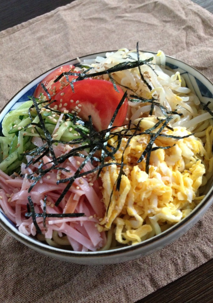 たれ手作り♡冷やし中華-レシピのメイン写真