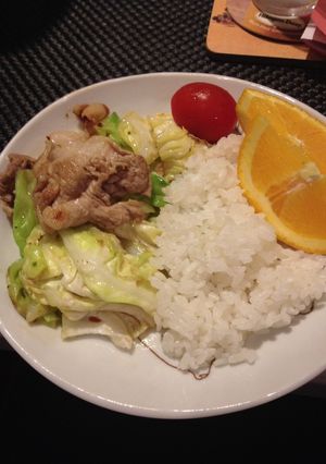 材料これだけ！キャベツレモン醤油炒め-レシピのメイン写真