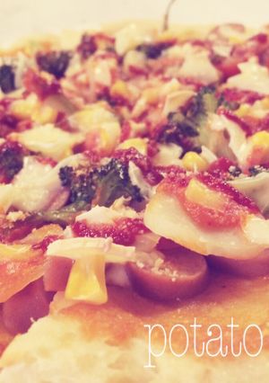 ジャガイモのピザ-レシピのメイン写真