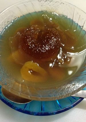 紅茶ゼリーinドライフルーツ-レシピのメイン写真