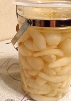 簡単、基本らっきょう漬け-レシピのメイン写真