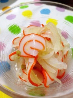 簡単おつまみ♬かまぼこマリネ-レシピのメイン写真