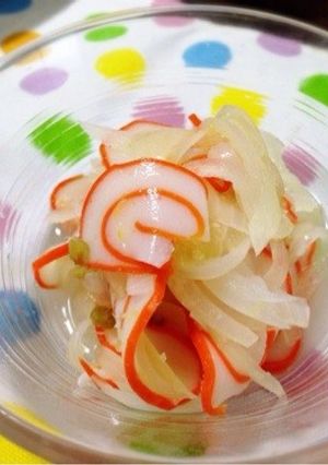 簡単おつまみ♬かまぼこマリネ-レシピのメイン写真