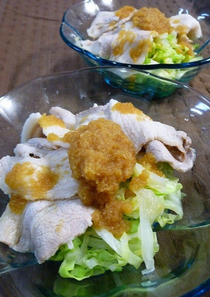 和風おろしジューシー豚しゃぶ♪-レシピのメイン写真