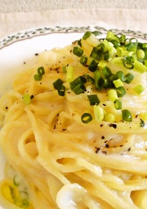ビシソワで冷製パスタ-レシピのメイン写真
