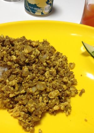豆腐入りドライカレー-レシピのメイン写真