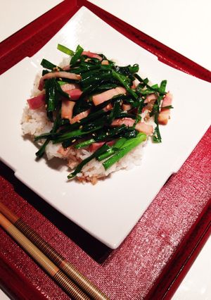ニラ飯-レシピのメイン写真