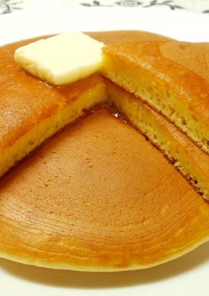 ＢＰなしでもふわふわホットケーキ-レシピのメイン写真