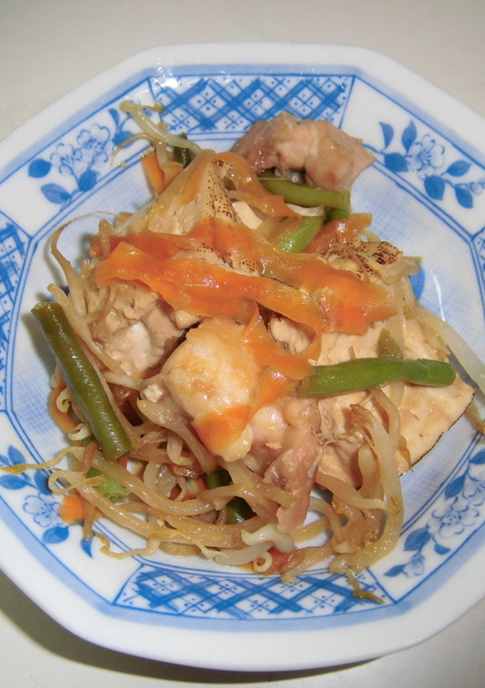 焼き豆腐と野菜のうま煮-レシピのメイン写真