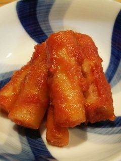 ごぼうのトマトソース煮-レシピのメイン写真