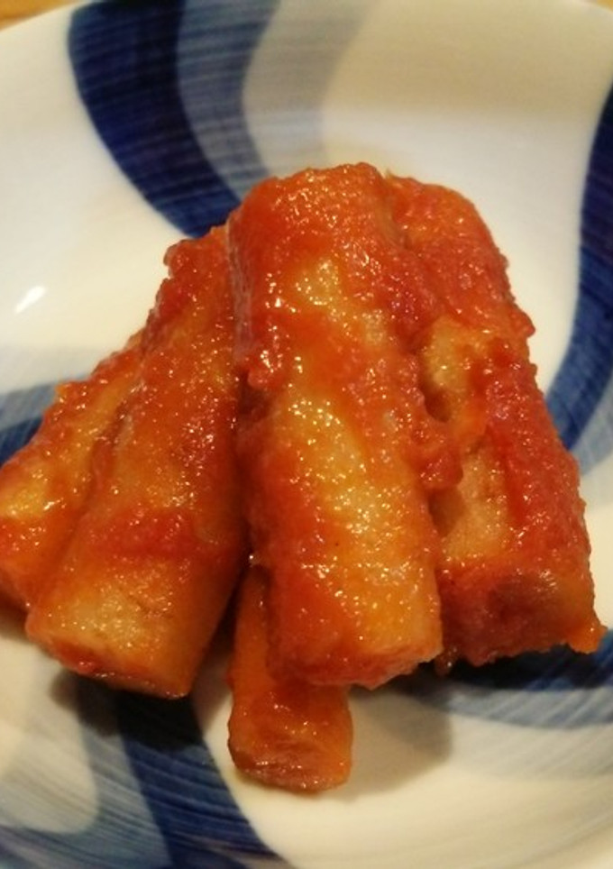 ごぼうのトマトソース煮-レシピのメイン写真