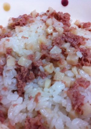 「コンビーフハッシュ丼」-レシピのメイン写真