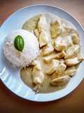 タイのグリーンチキンカレー