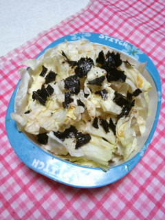 レタス海苔サラダ-レシピのメイン写真
