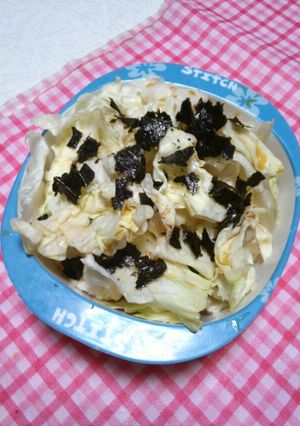 レタス海苔サラダ-レシピのメイン写真