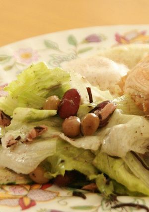 手を汚さずに栄養満点ひじきと豆のサラダ-レシピのメイン写真