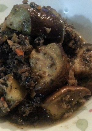 黒ゴマ麻婆なす-レシピのメイン写真