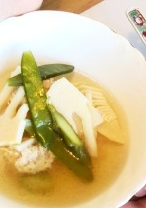 鶏だんごのあっさりスープ -レシピのメイン写真