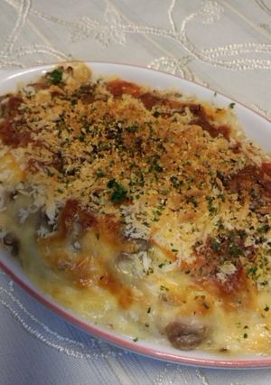 白菜と豚肉のグラタン-レシピのメイン写真