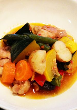 鶏肉と野菜の蒸し煮-レシピのメイン写真