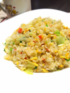 カニカマとレタスの炒飯-レシピのメイン写真