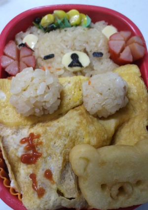 子供が喜ぶ！弁当 きゃら弁 リラックマ-レシピのメイン写真