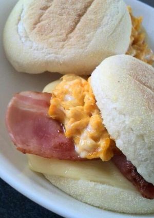 海外ドラマ風朝食-レシピのメイン写真