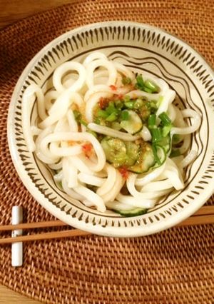 夏の麺★スイートチリソースうどん。-レシピのメイン写真