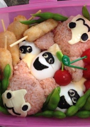 簡単！妖怪ウォッチ弁当^ ^-レシピのメイン写真