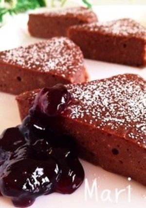 重量感✨しっとりもちもち✨お豆腐ケーキ-レシピのメイン写真