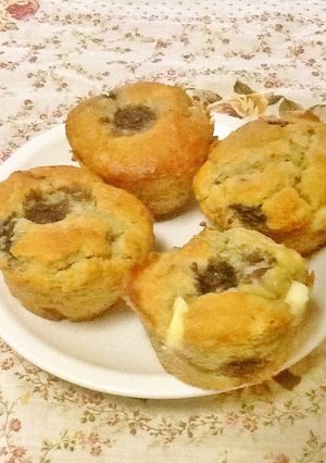 糖質制限！大豆粉でブルーベリーマフィン-レシピのメイン写真