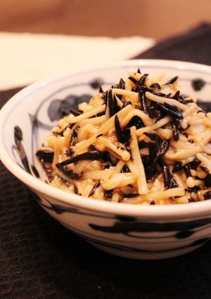 簡単常備菜☆梅ひじきなめたけ☆-レシピのメイン写真