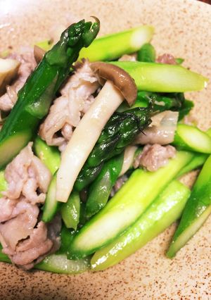 アスパラと豚肉のサッパリ炒め-レシピのメイン写真