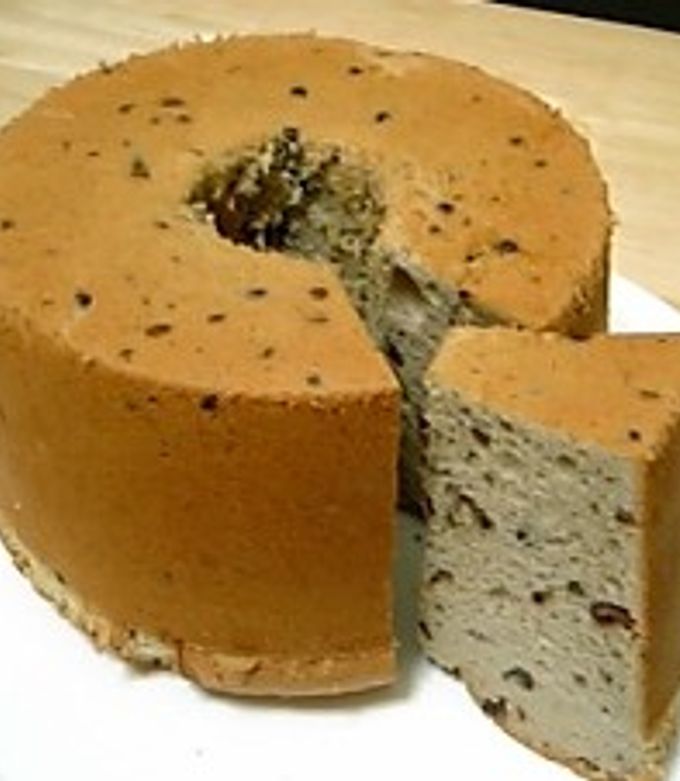 お母さんへ～ あんこのシフォンケーキ♪ by さやぱん