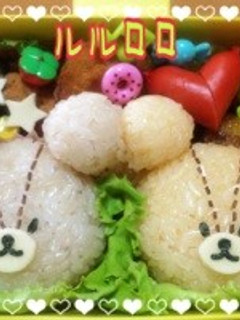 簡単!ルルロロ*キャラ弁・遠足-レシピのメイン写真