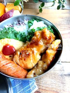 お弁当に!鶏むね肉のコチュマヨ炒め-レシピのメイン写真
