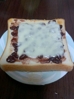 あんこチーズトースト-レシピのメイン写真