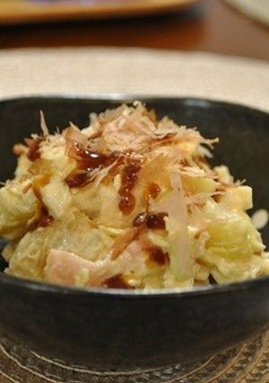 お好み焼き風ポテトサラダ-レシピのメイン写真