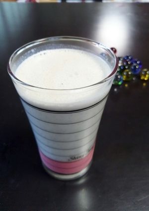 黒ゴマきなこのバナナミルク-レシピのメイン写真