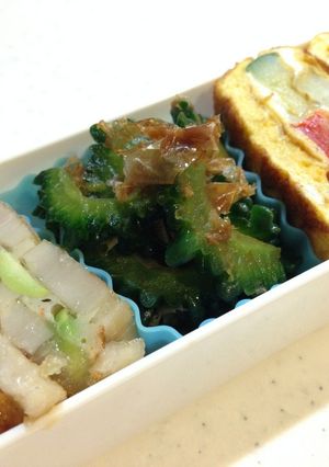 【お弁当】即席☆ゴーヤのおかか和え-レシピのメイン写真