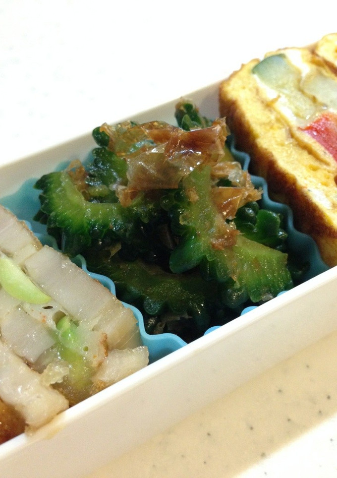 【お弁当】即席☆ゴーヤのおかか和え-レシピのメイン写真